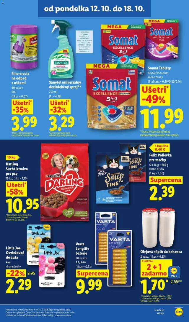 Nový Lidl leták od 12.10.