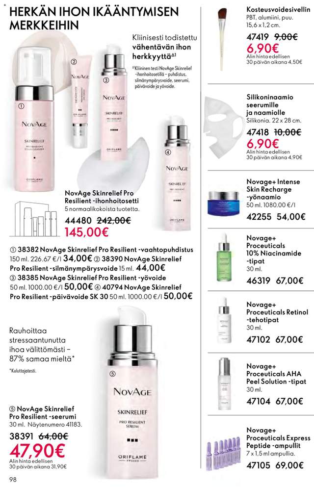 Uusi Oriflame kuvasto alkaen 03/06