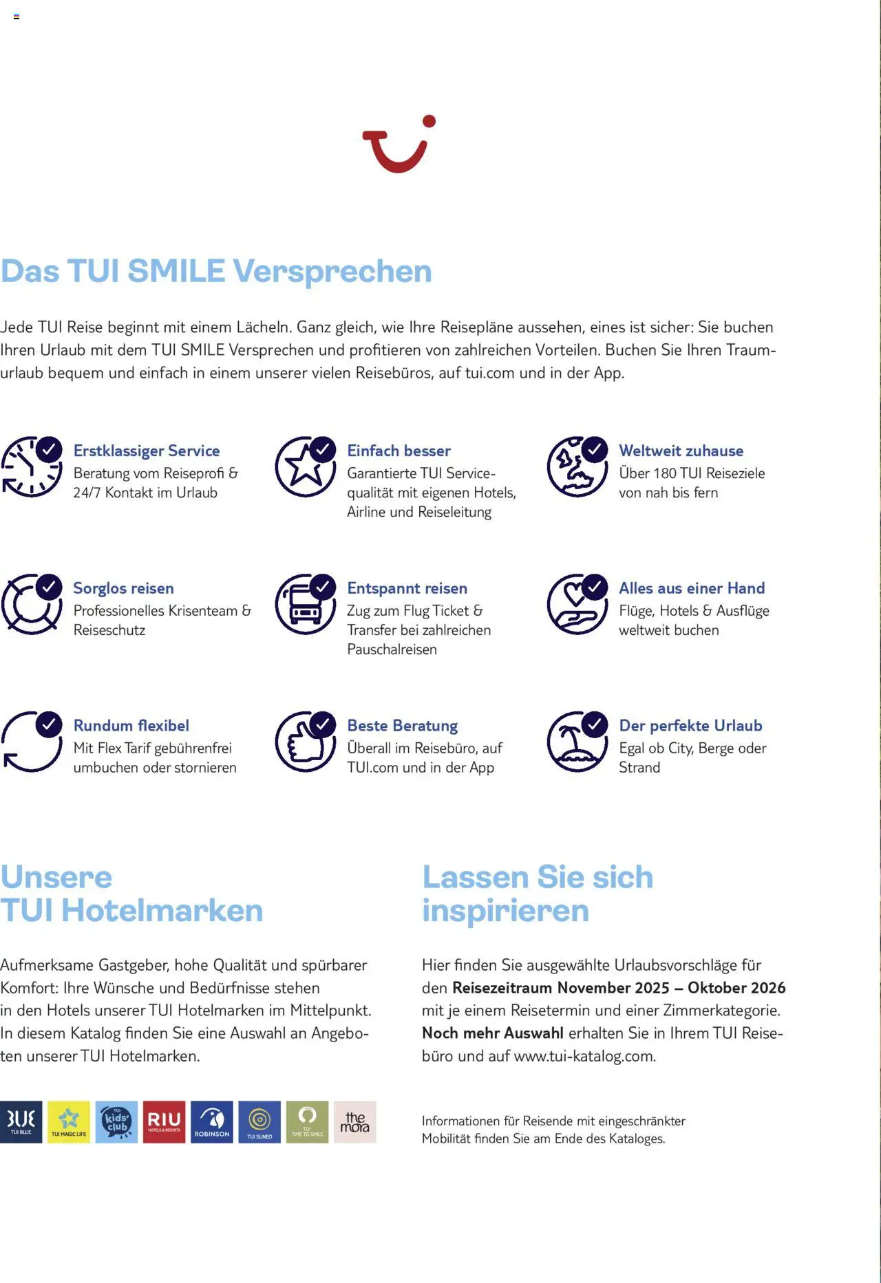 Vorschau von dem Prospekt des Geschäftes TUI, gültig ab dem 01.11.2025