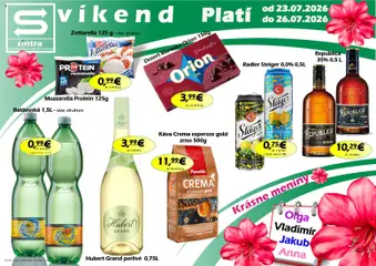Náhľad Sintra letáku platného od 23.07.2026