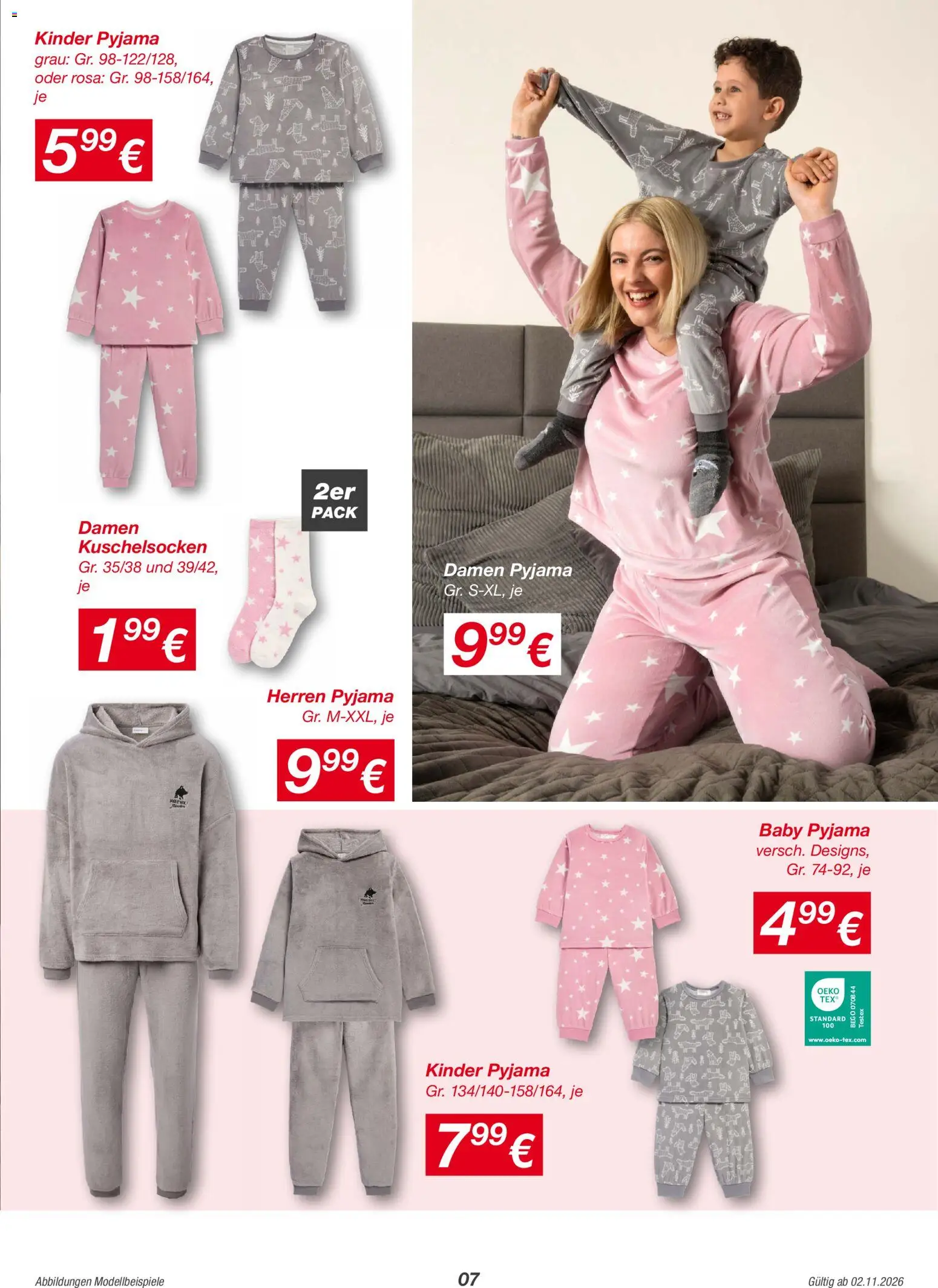Vorschau von dem Prospekt des Geschäftes Kik, gültig ab dem 02.11.2026 - Pyjama