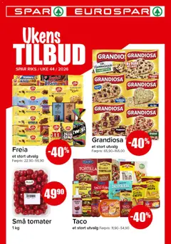 Forhåndsvis Spar kundeavis fra butikk Spar gyldig fra 26/10/2026