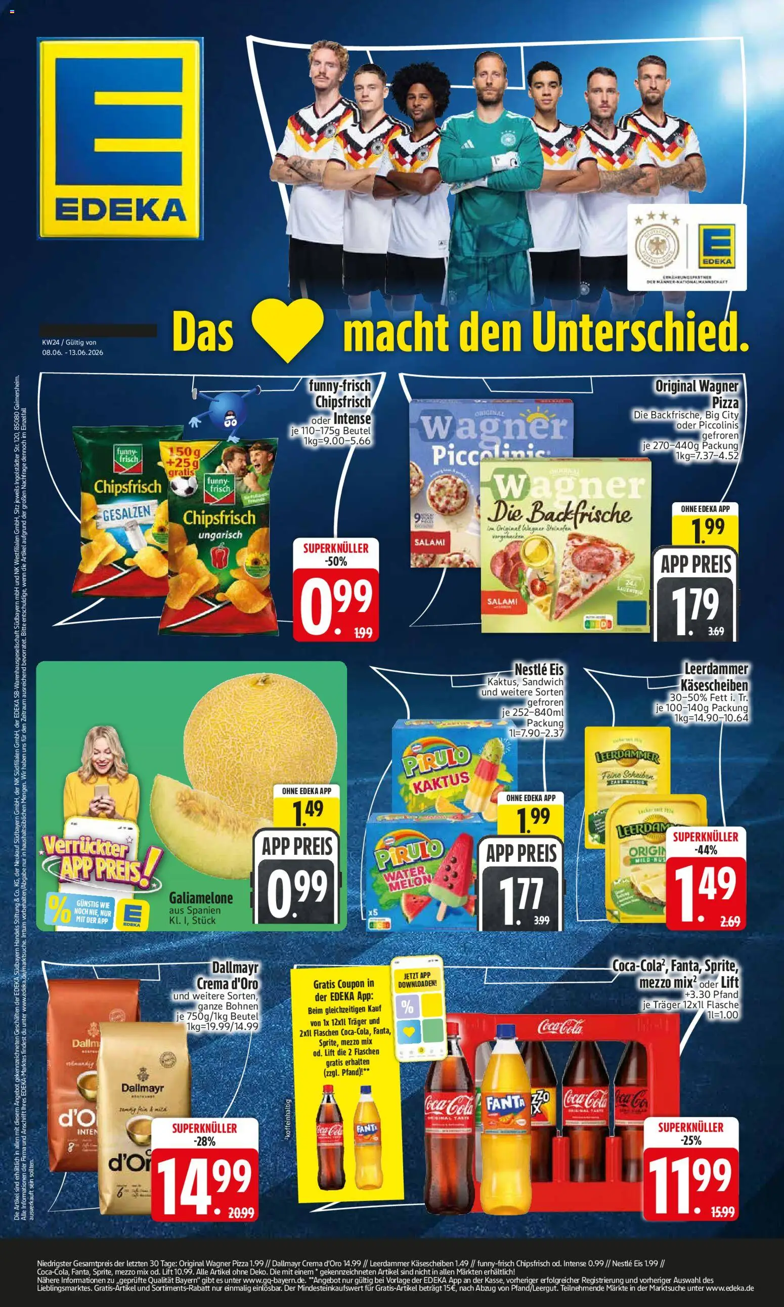 Voorbeeld van Edeka DE - DE Folder van winkel Edeka DE geldig vanaf 08-06-2026