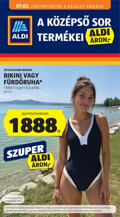Aldi - Aldi Középső sor termékei megtekintése, amely érvényes 2026.07.02.-től