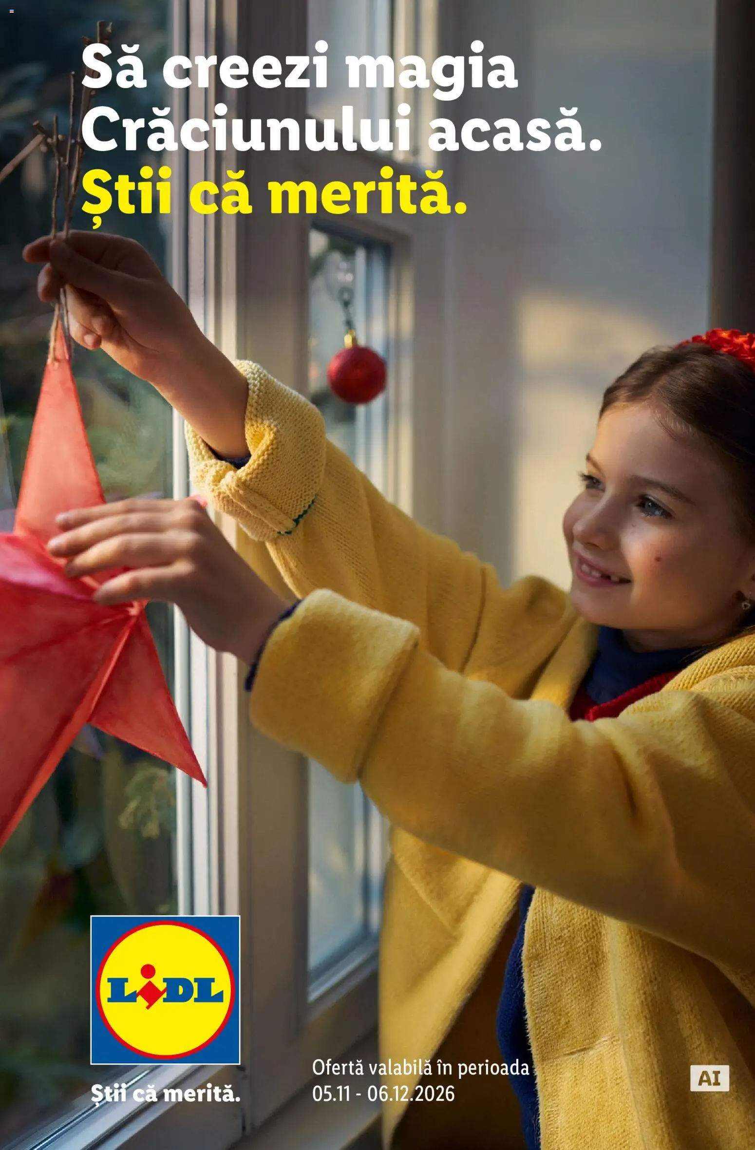 Previzualizarea de cataloage: Lidl Lidl Catalog Decorațiuni valabil de la 05.11.2026