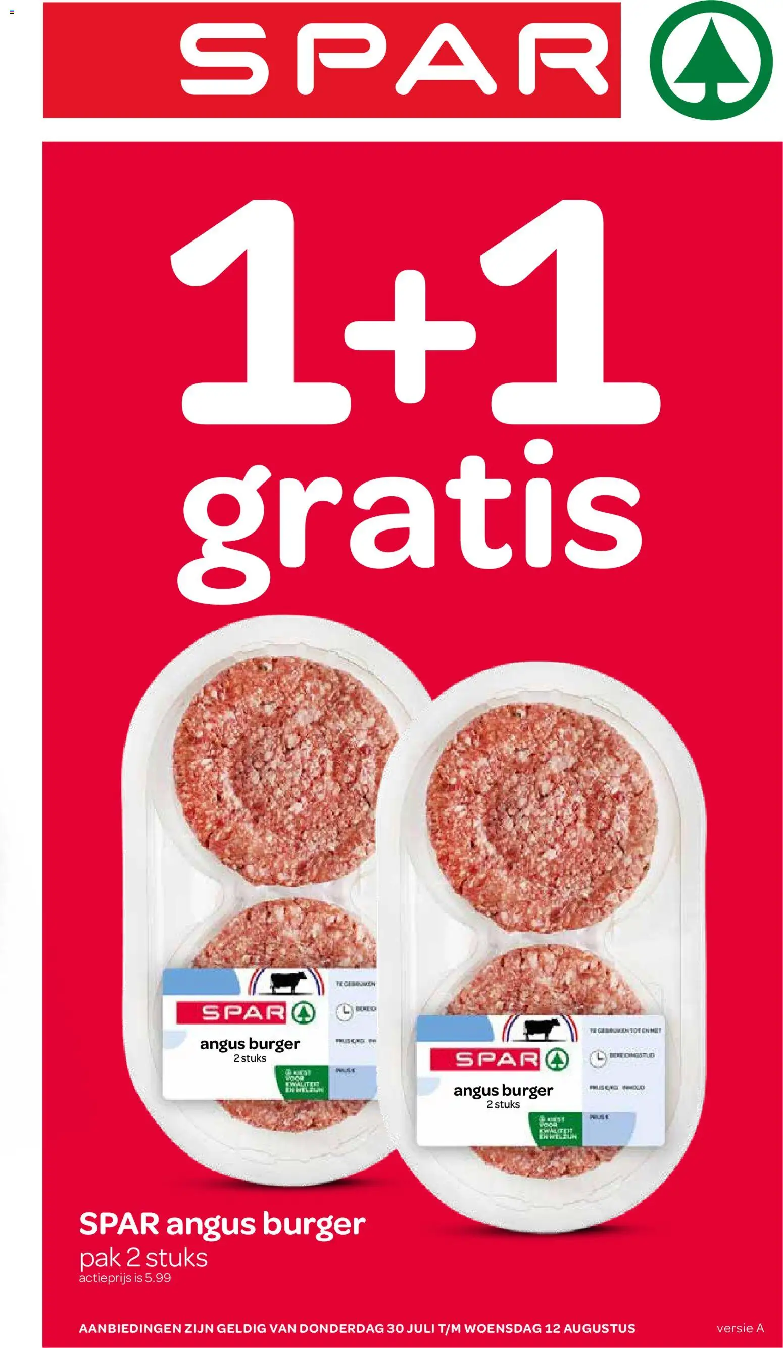 Voorbeeld van Spar folder van winkel Spar geldig vanaf 30-07-2026