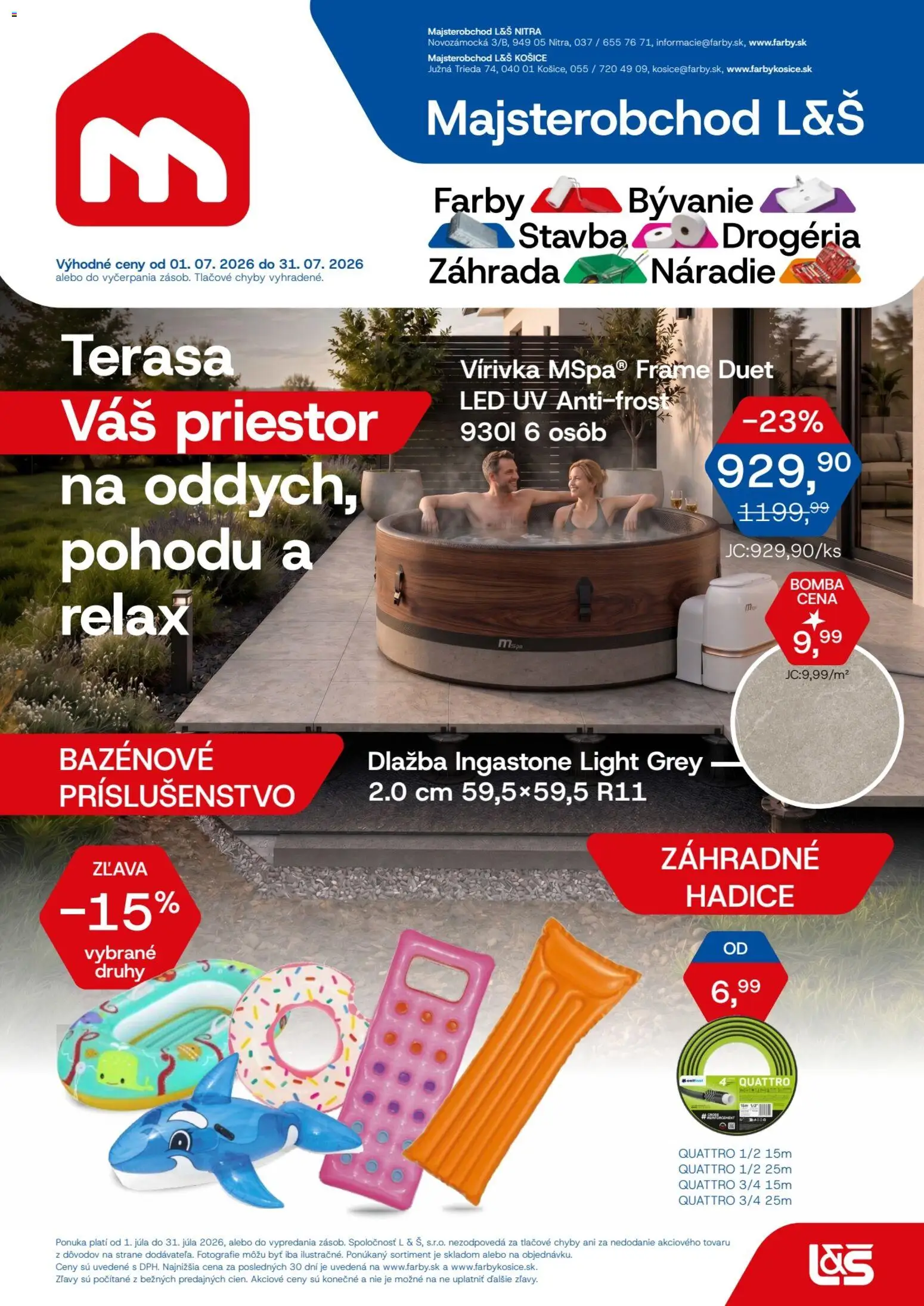 Náhľad L&Š letáku platného od 01.07.2026