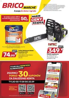 Pogląd gazetki "Brico Marché gazetka" ze sklepu Brico Marché ważnej od 26.08.2026