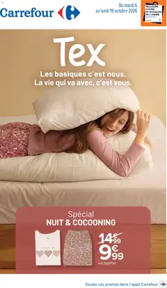 Prévisualisation de Carrefour Special nuit et cocooning du magasin Carrefour formulaire valide 06/10/2026