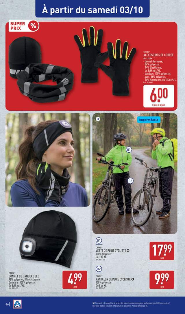 Nouveau catalogue Aldi à partir du 29/09
