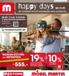 Vorschau von dem Prospekt des Geschäftes Möbel Martin, gültig ab dem 31.07.2026