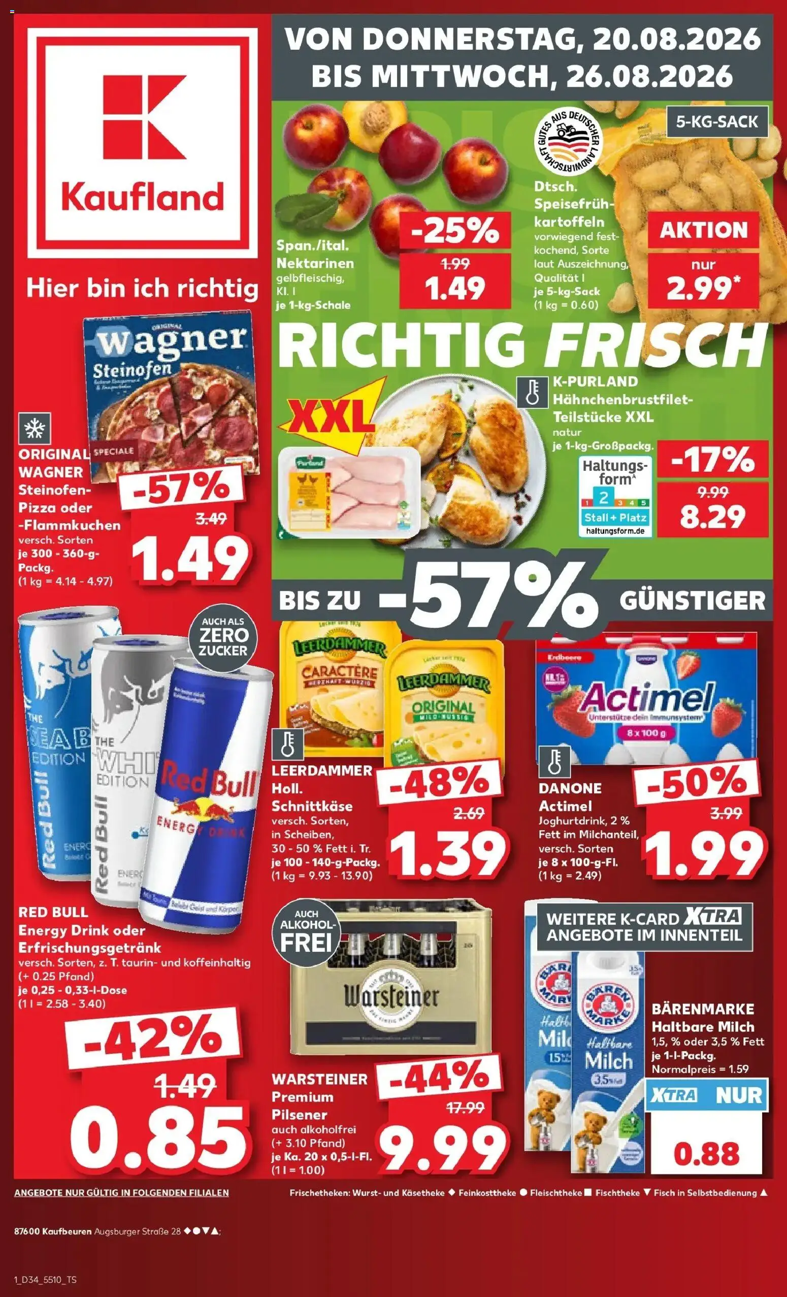 Vorschau von dem Prospekt des Geschäftes Kaufland, gültig ab dem 20.08.2026