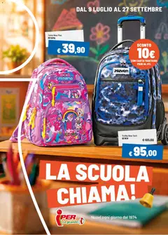 Anteprima dell'opuscolo Iper volantino Scuola dal negozio Iper valido da 09/07/2026
