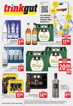 Vorschau von dem Prospekt des Geschäftes Trinkgut, gültig ab dem 27.04.2026