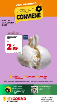 Anteprima dell'opuscolo Conad volantino Perché Conviene dal negozio Conad valido da 12/08/2026