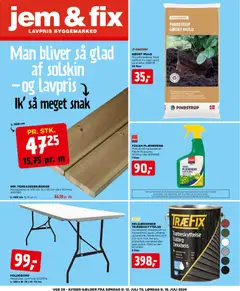 Eksempel på tilbudsavis Jem & fix - Tilbudsavis uge 29 fra butik Jem & fix gyldig fra 12/07/2026