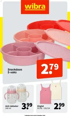 Voorbeeld van Wibra Folder van winkel Wibra geldig vanaf 05/10/2026