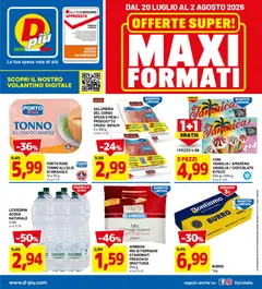 Anteprima dell'opuscolo D Più volantino dal negozio D Più valido da 20/07/2026