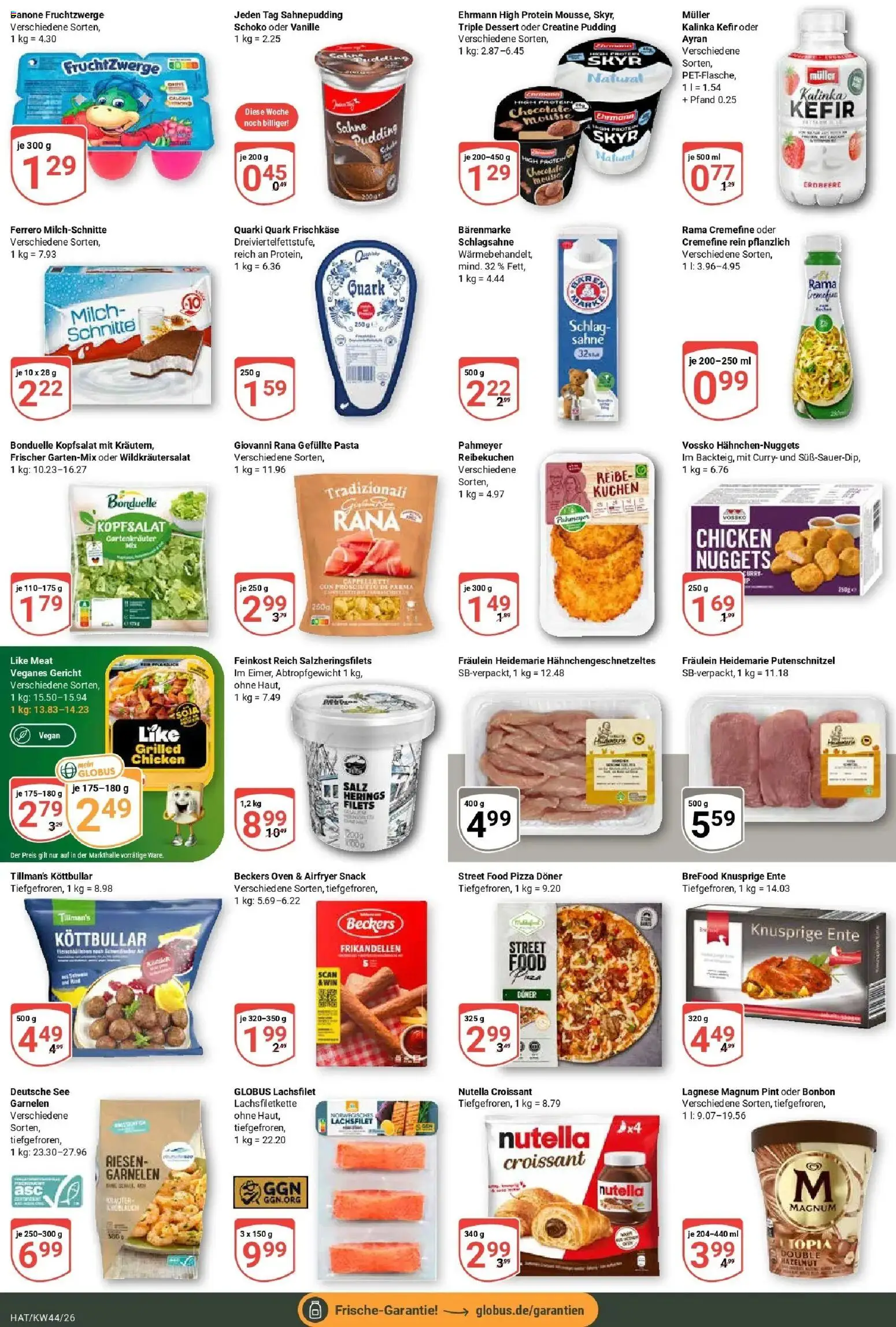 Vorschau von dem Prospekt des Geschäftes Globus, gültig ab dem 26.10.2026