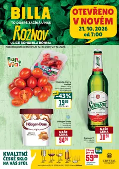 Náhled nabídky: Billa Billa leták - České Budějovice platný od 21.10.2026