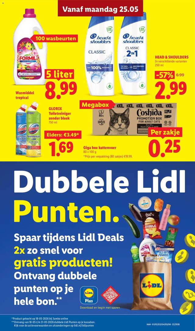 Nieuwe Lidl folder vanaf 25-05