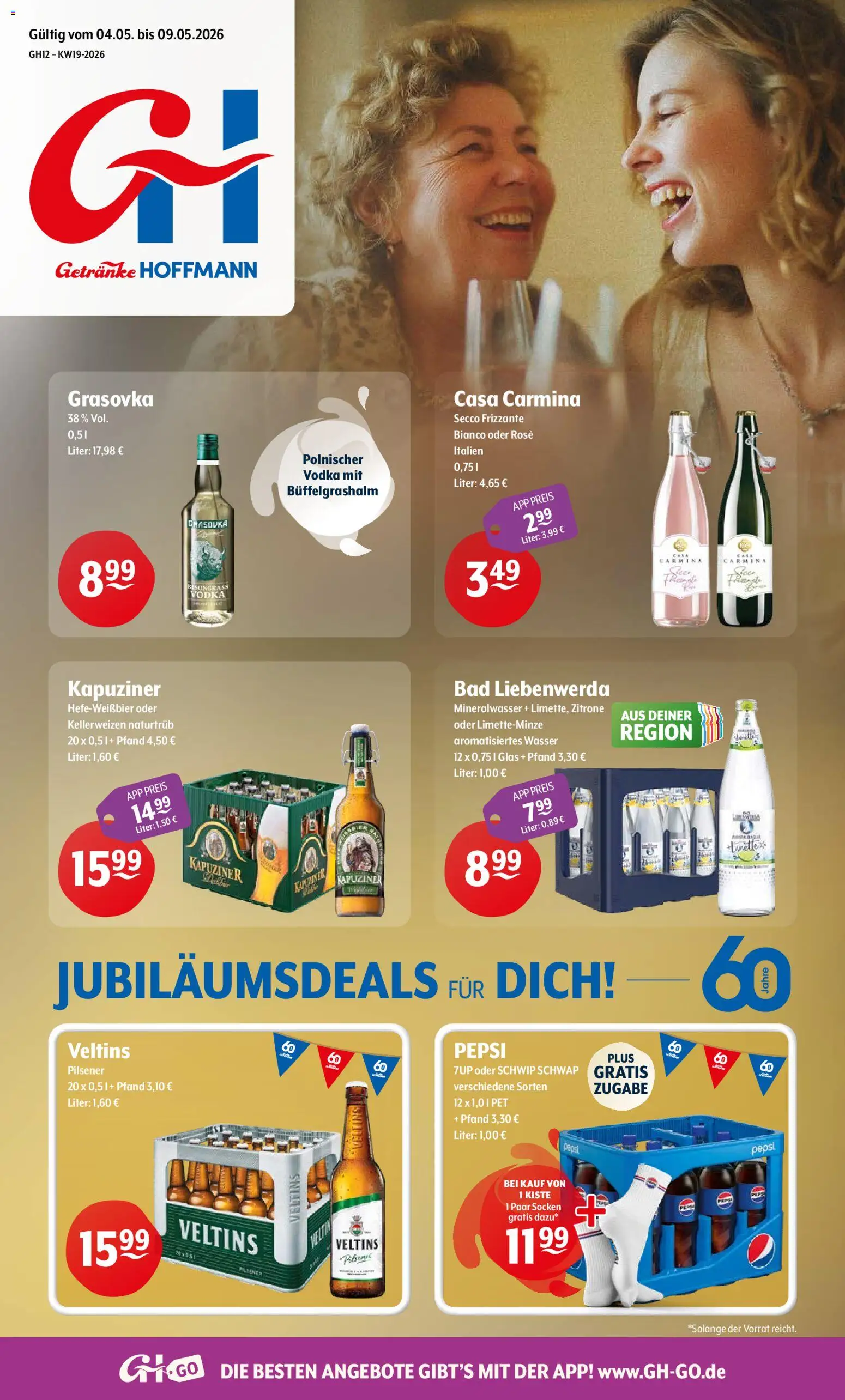 Vorschau von dem Prospekt des Geschäftes Getränke Hoffmann, gültig ab dem 04.05.2026