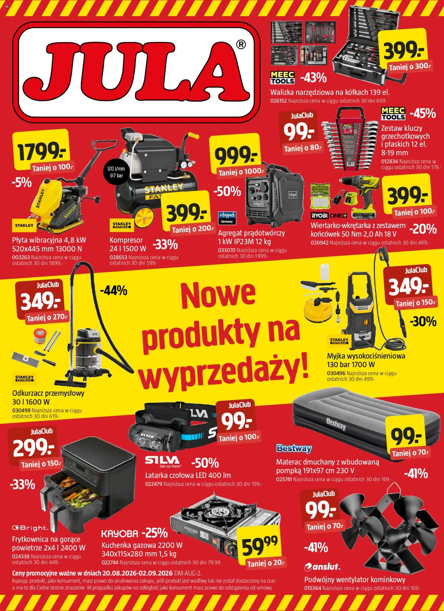 Pogląd gazetki "Jula gazetka" ze sklepu Jula ważnej od 20.08.2026