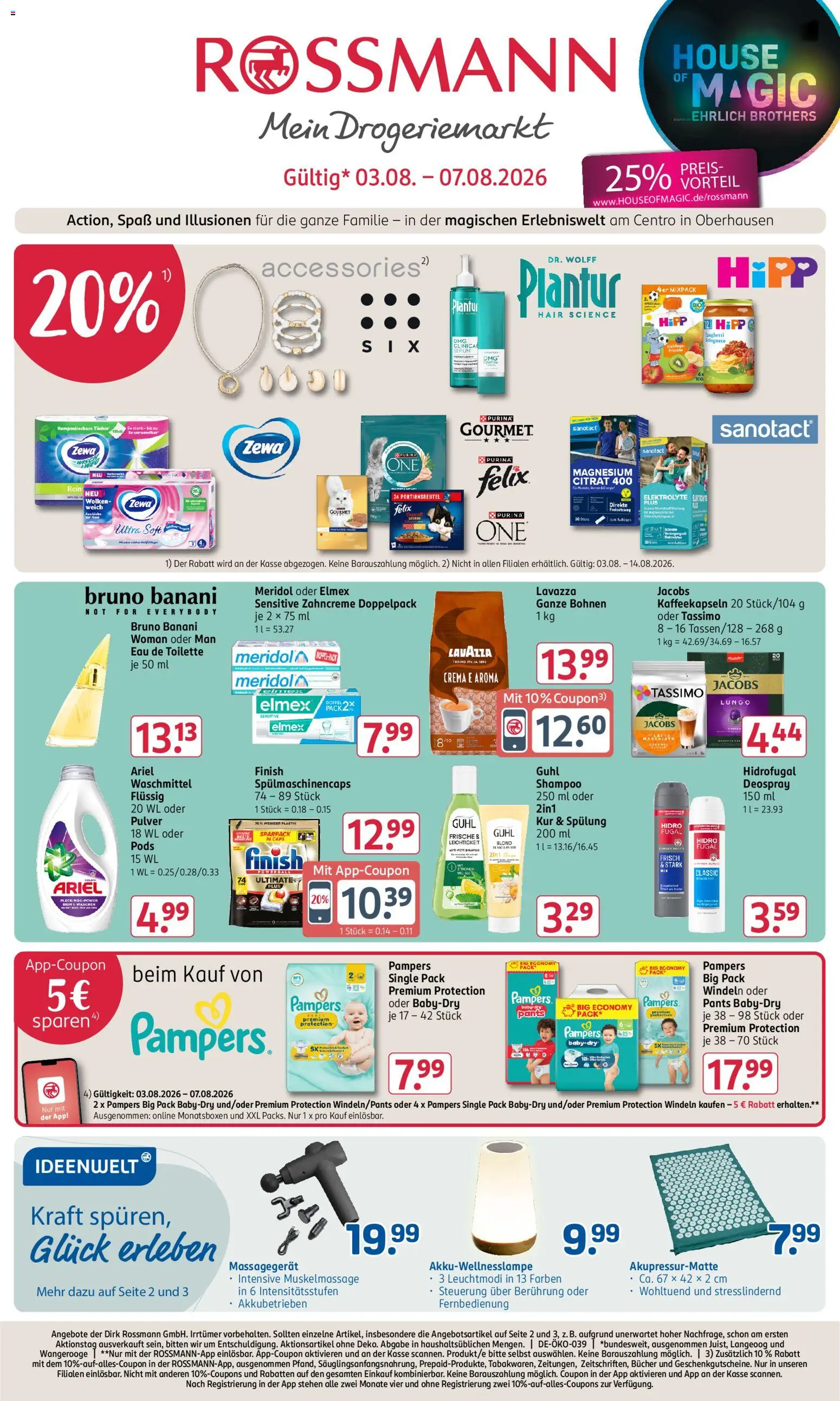 Vorschau von dem Prospekt des Geschäftes Rossmann, gültig ab dem 03.08.2026