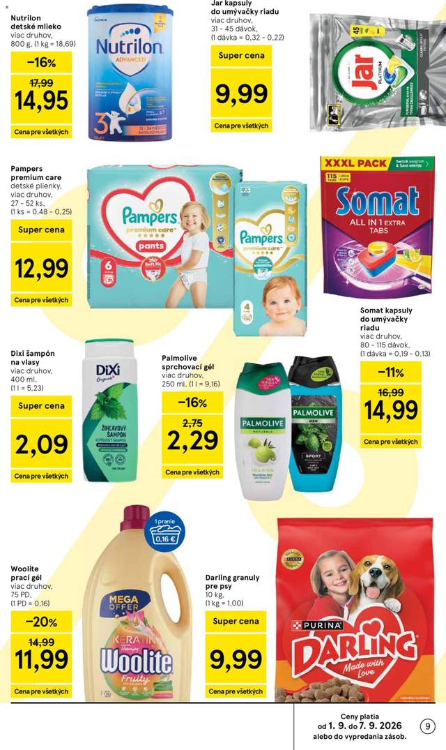 Nový Tesco leták od 02.09.
