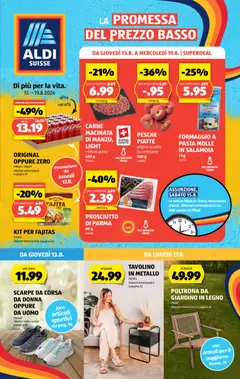 Vorschau des Merkblatts Aldi aktionen IT vom Shop Aldi gültig von 13.08.2026 bis 19.08.2026