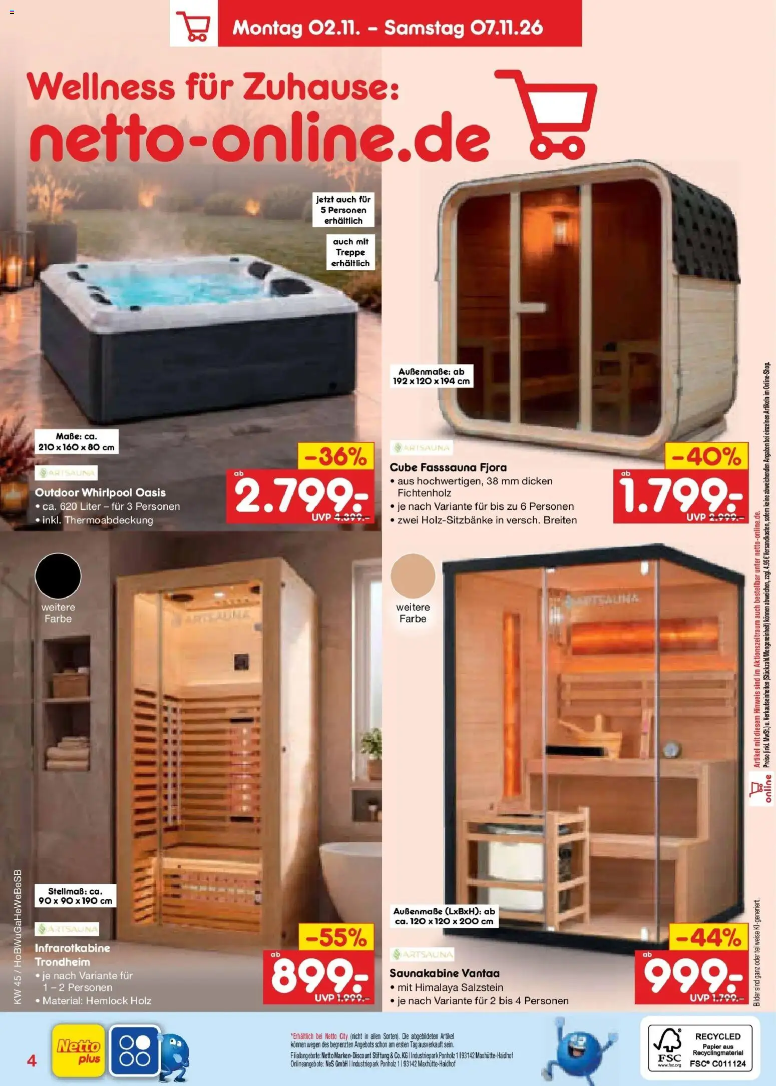 Vorschau von dem Prospekt des Geschäftes Netto Marken-Discount, gültig ab dem 02.11.2026 - Bilder