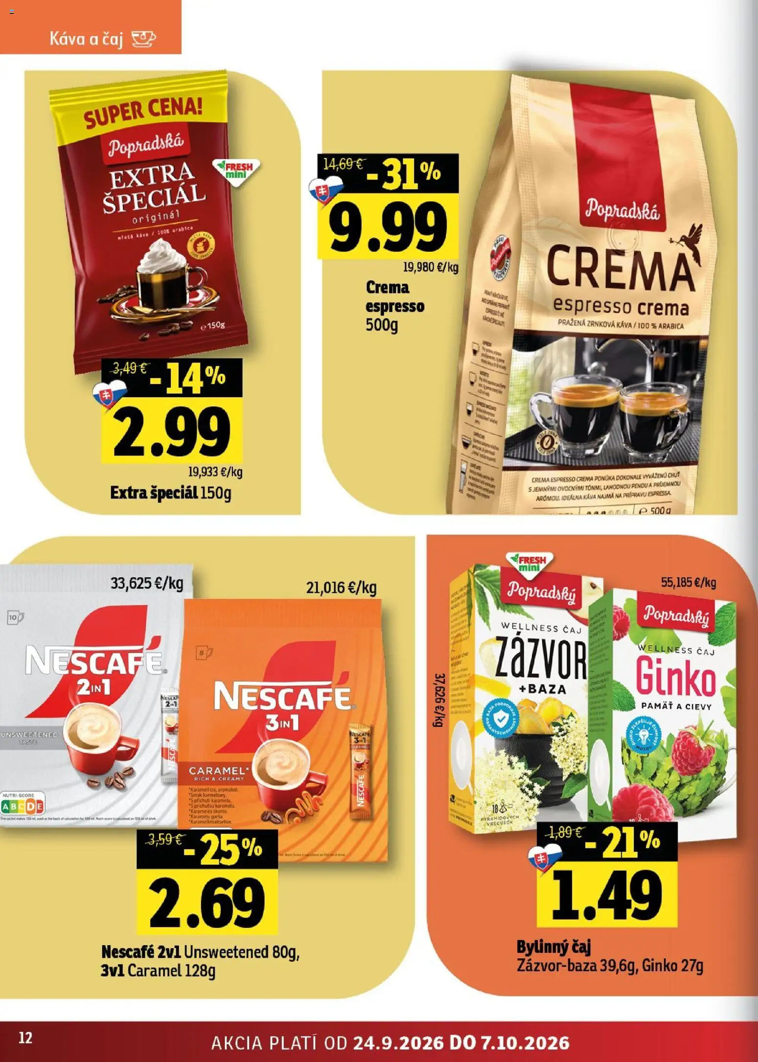Náhľad Fresh letáku platného od 24.09.2026