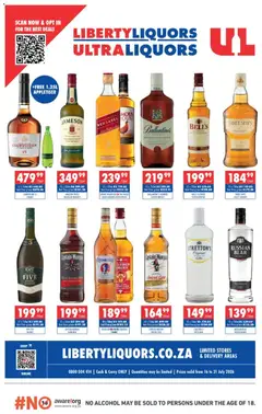 Preview of Ultra Liquors flyer valid from 16/07/2026