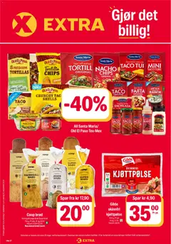 Forhåndsvis Coop Extra kundeavis fra butikk Coop Extra gyldig fra 07/09/2026