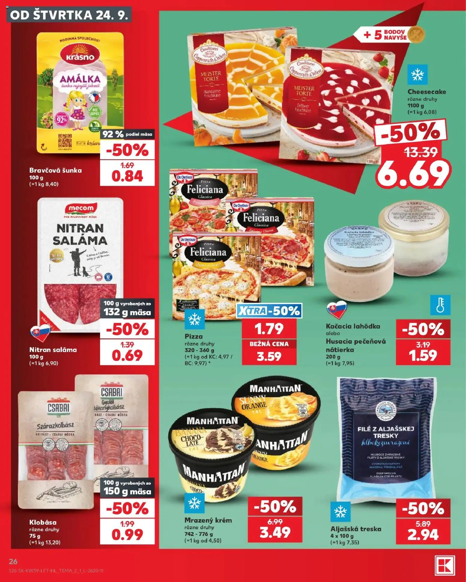 Náhľad Kaufland letáku platného od 24.09.2026