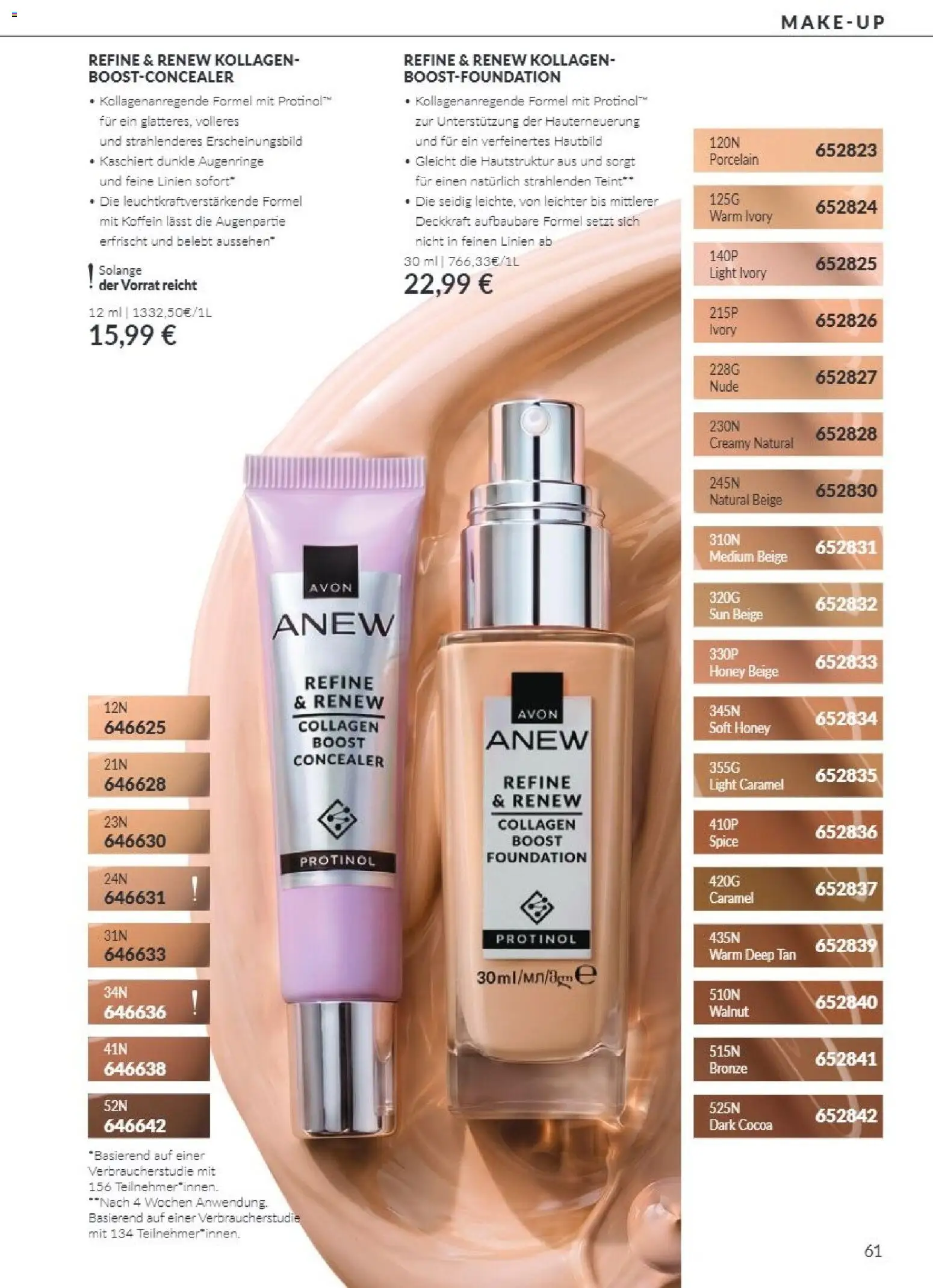 Vorschau von dem Prospekt des Geschäftes Avon, gültig ab dem 01.10.2026 - Concealer, Foundation