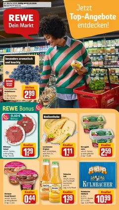 Vorschau von dem Prospekt des Geschäftes Rewe, gültig ab dem 05.10.2026
