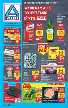 Pogląd gazetki "Aldi gazetka" ze sklepu Aldi ważnej od 06.07.2026