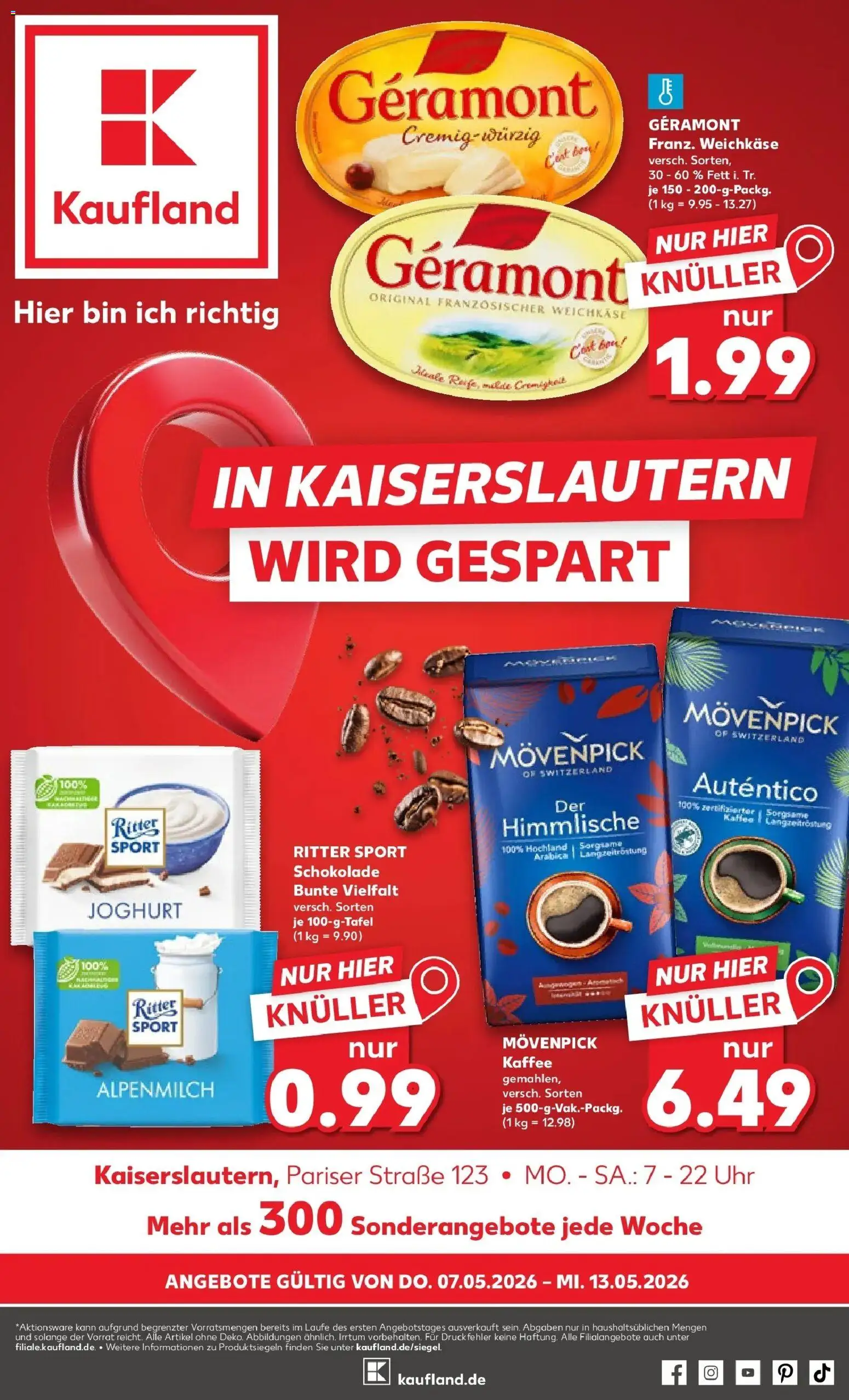 Vorschau von dem Prospekt des Geschäftes Kaufland, gültig ab dem 06.05.2026