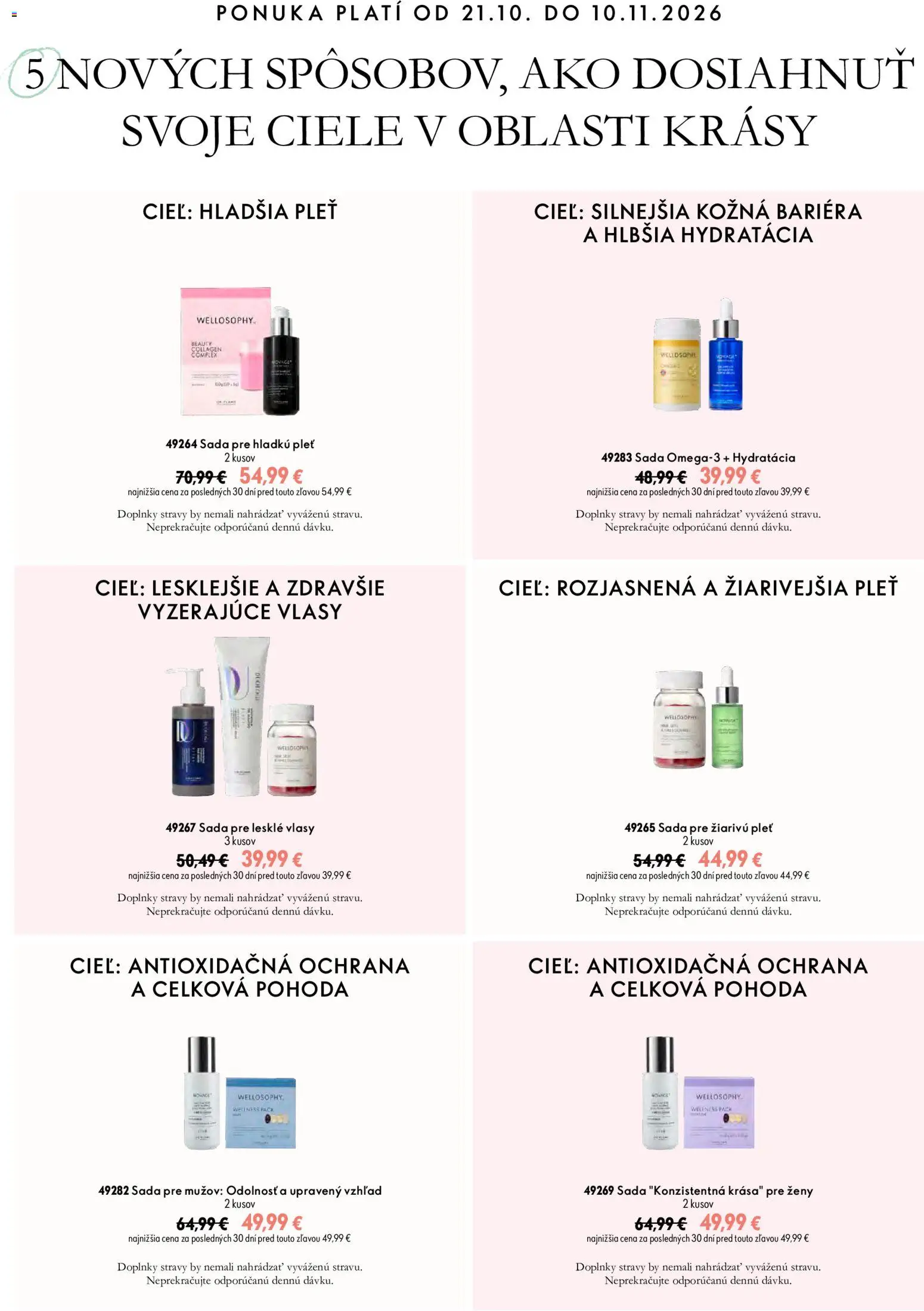 Náhľad Oriflame letáku platného od 21.10.2026