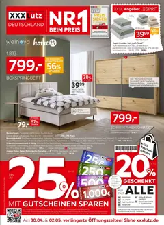 Vorschau von dem Prospekt des Geschäftes XXXLutz, gültig ab dem 25.04.2026