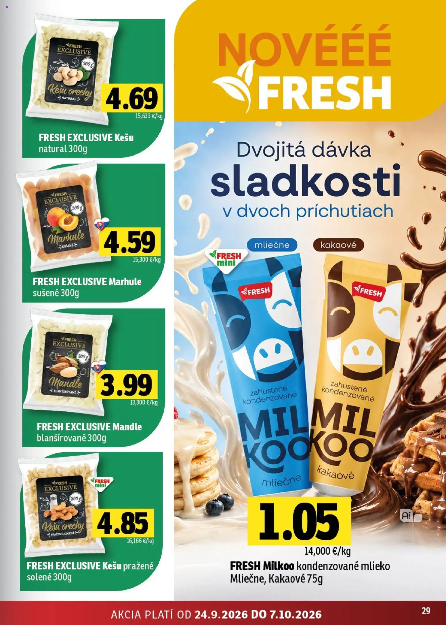 Náhľad Fresh letáku platného od 24.09.2026