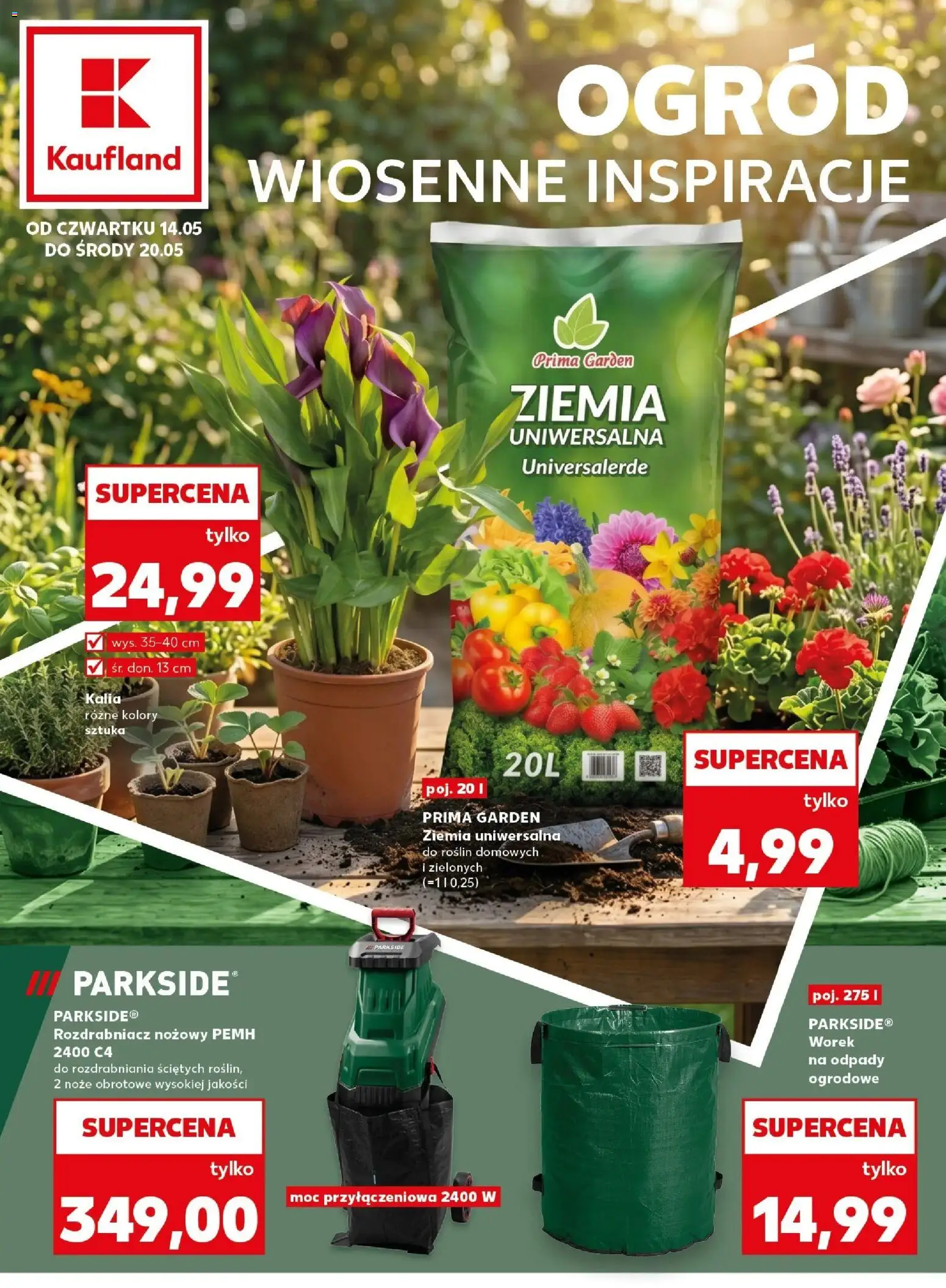 Pogląd gazetki "Kaufland gazetka - Ogród" ze sklepu Kaufland ważnej od 14.05.2026
