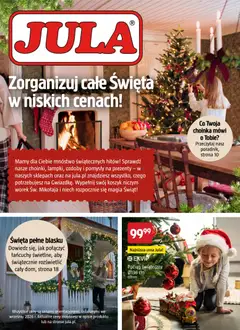 Pogląd gazetki "Jula gazetka - Zorganizuj całe Święta w niskich cenach" ze sklepu Jula ważnej od 22.10.2026