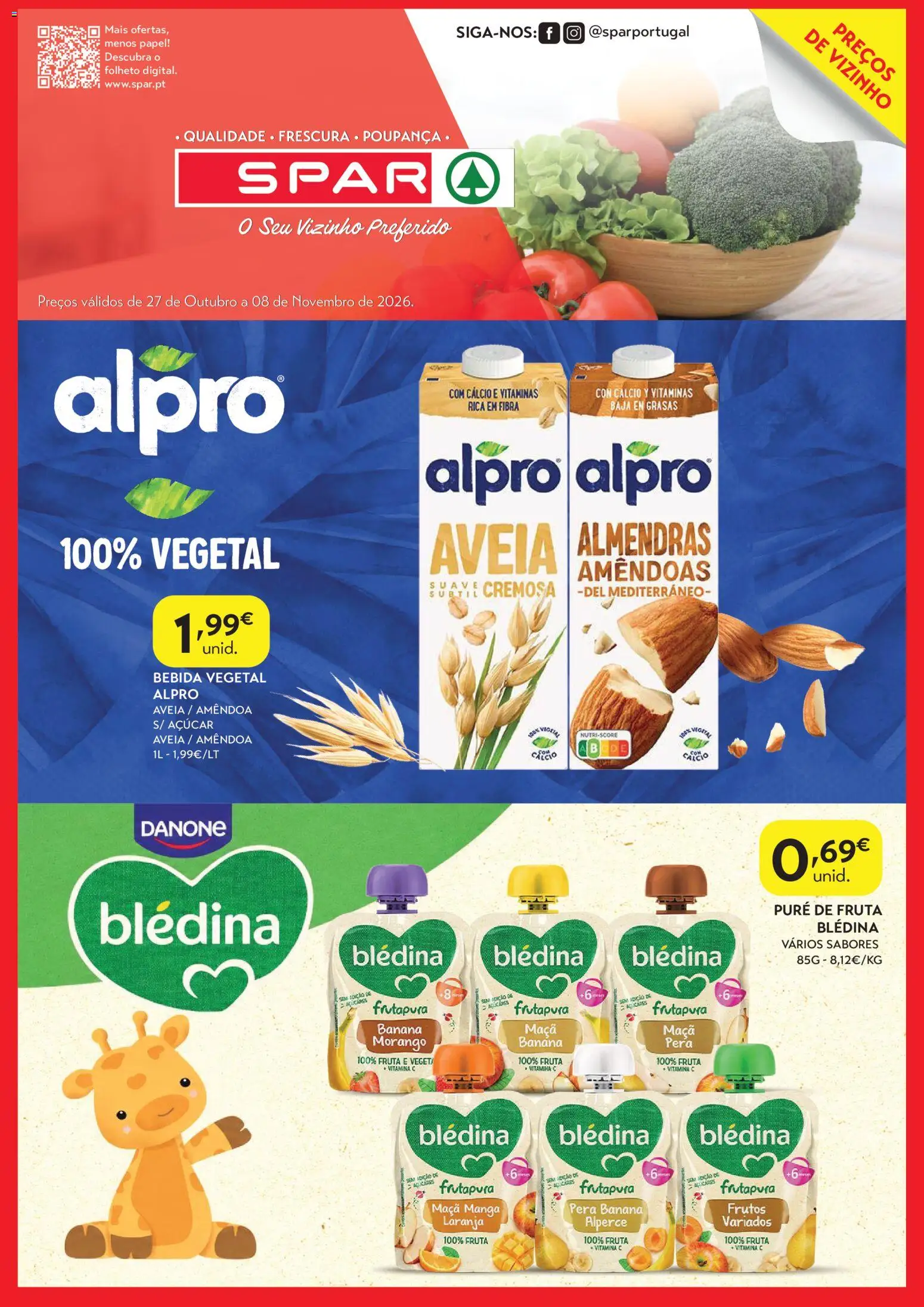 Pré-visualização do folheto da loja Spar válida a partir de 27/10/2026