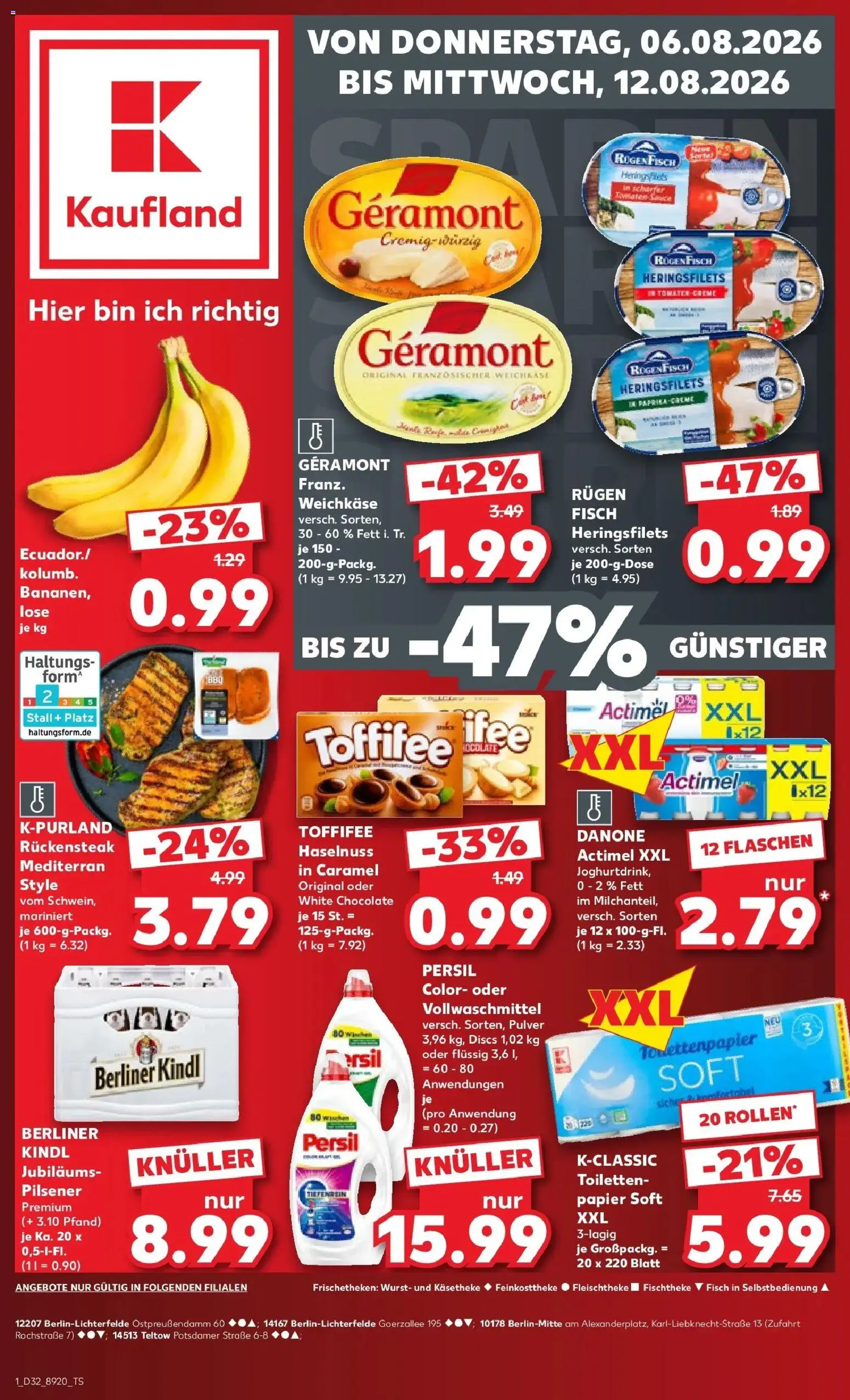 Vorschau von dem Prospekt des Geschäftes Kaufland, gültig ab dem 06.08.2026