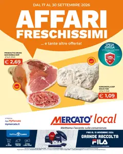 Anteprima dell'opuscolo Mercatò volantino Local dal negozio Mercatò valido da 17/09/2026