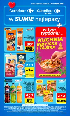 Pogląd gazetki "Carrefour gazetka" ze sklepu Carrefour ważnej od 07.09.2026