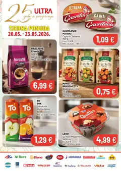 Pregled letka Djelo Trajanje akcije trgovine Djelo vrijedi od 20.05.2026