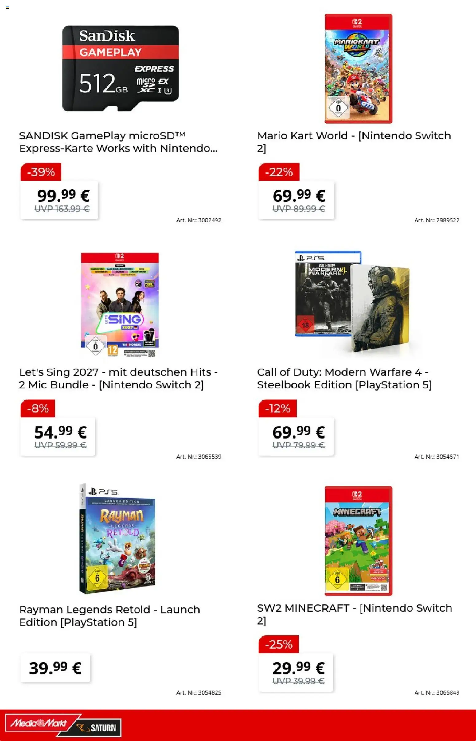 Vorschau von dem Prospekt des Geschäftes Media Markt, gültig ab dem 27.10.2026 - Playstation